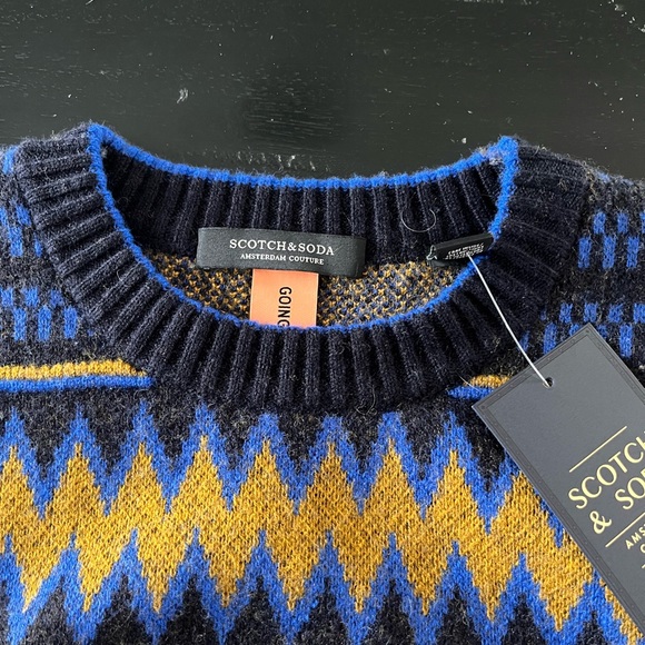 Men’s Scotch & Soda Wool blend sweater - Picture 8 of 9